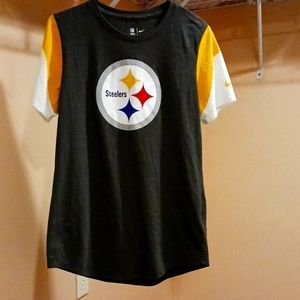 Steelers Nike Tee Ladies Size Small EUC